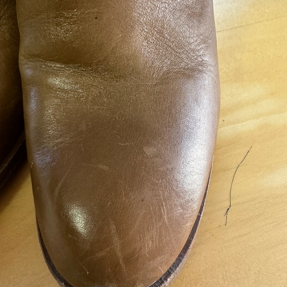 Tory Burch heeled brown boots size 7M - Picture 5 of 5